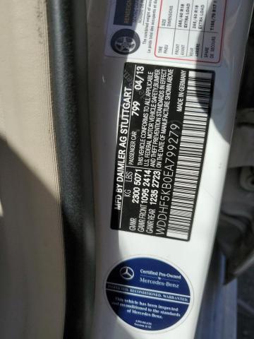 WDDHF5KB0EA799279 Mercedes-Benz 2014