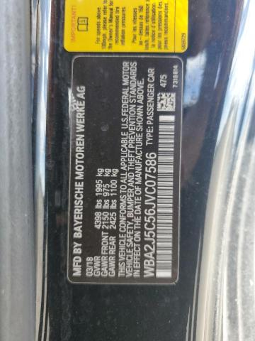 WBA2J5C56JVC07586 BMW 2018