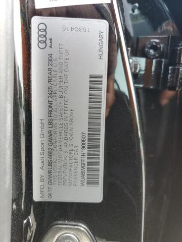 WUABWGFF1H1900507 Audi RS 3