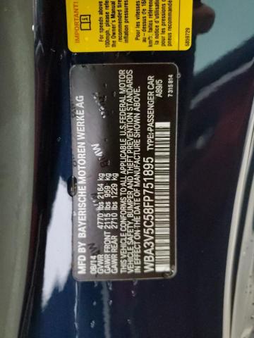 WBA3V5C58FP751895 BMW 428 I