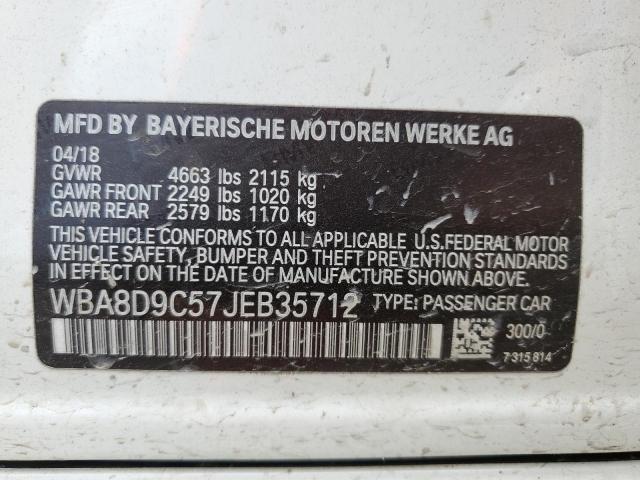 WBA8D9C57JEB35712 BMW 330 XI