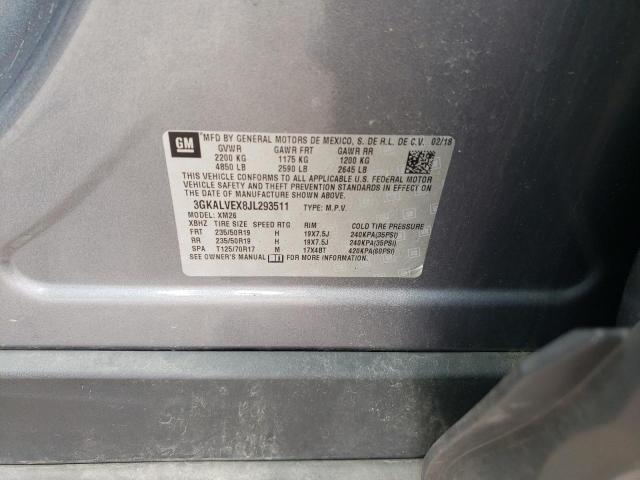 3GKALVEX8JL293511 GMC Terrain Slt