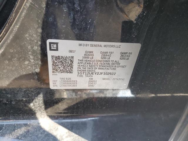 1GT12UEY2JF102922 GMC Sierra K2500 Denali
