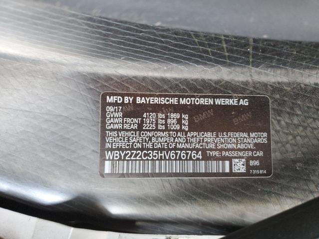 WBY2Z2C35HV676764 BMW I8