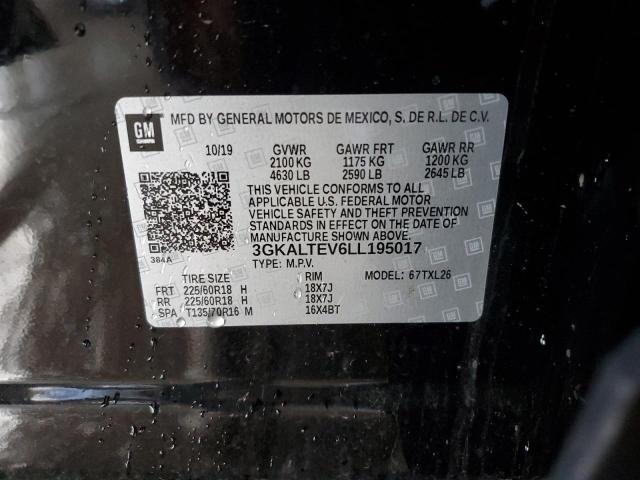 3GKALTEV6LL195017 GMC Terrain Sle
