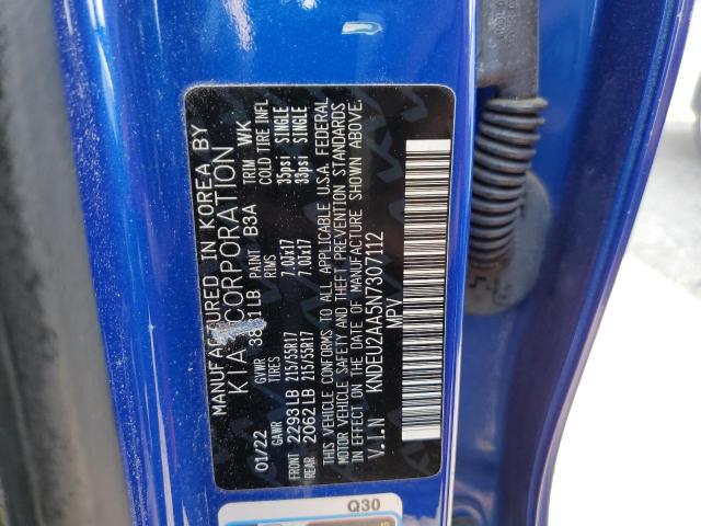 KNDEU2AA5N7307112 KIA SELTOS S