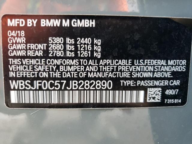 WBSJF0C57JB282890 BMW M5