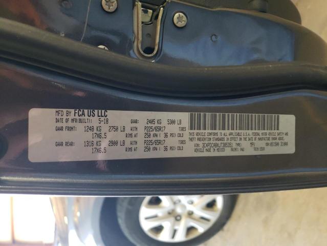 3C4PDCABXJT385351 Dodge JOURNEY SE