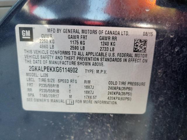 2GKALPEKXG6114902 GMC Terrain Slt