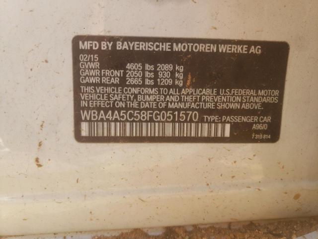 WBA4A5C58FG051570 BMW 428 I Gran Coupe