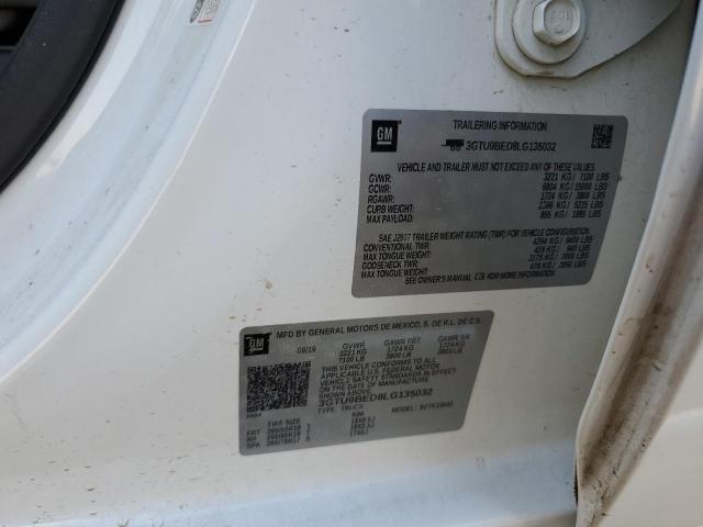 3GTU9BED8LG135032 GMC Sierra K1500 Sle