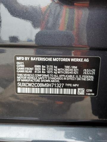 5UXCW2C08M9H71327 BMW X7 Xdrive40i
