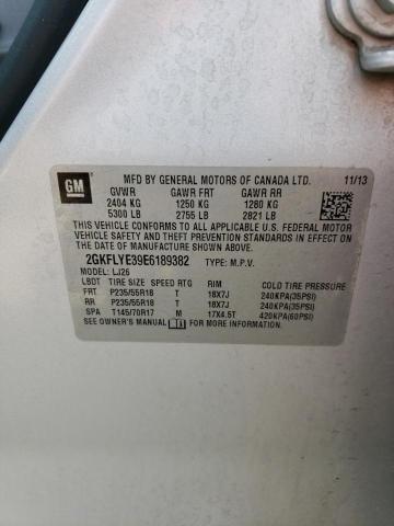 2GKFLYE39E6189382 GMC Terrain Slt