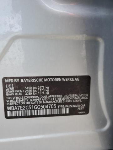 WBA7E2C51GG504705 BMW 740 I