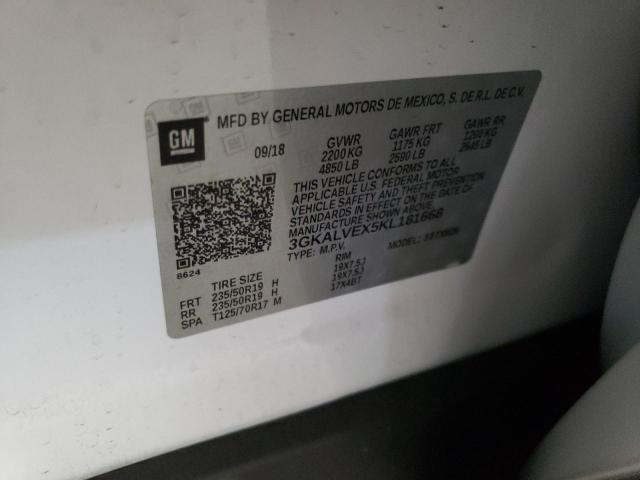 3GKALVEX5KL181668 GMC Terrain Slt