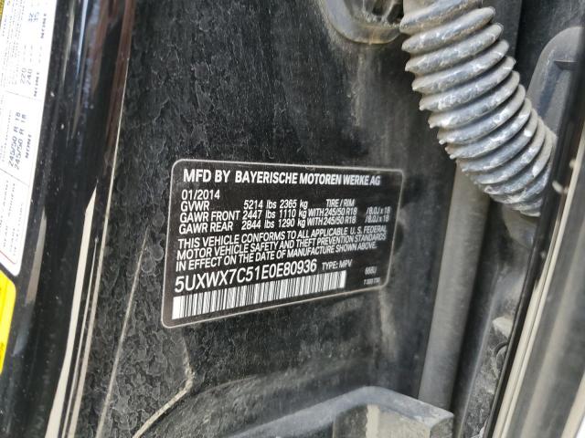 5UXWX7C51E0E80936 BMW X3 Xdrive35i
