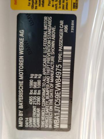 WBA1J7C59EVW84975 BMW M235I