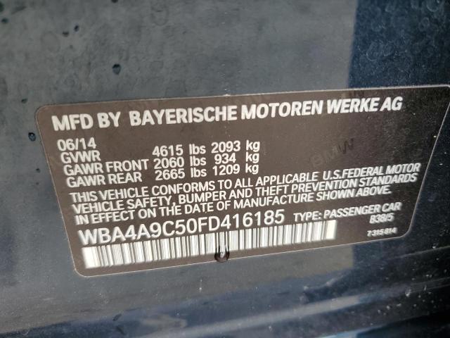 WBA4A9C50FD416185 BMW 428 I Gran Coupe Sulev