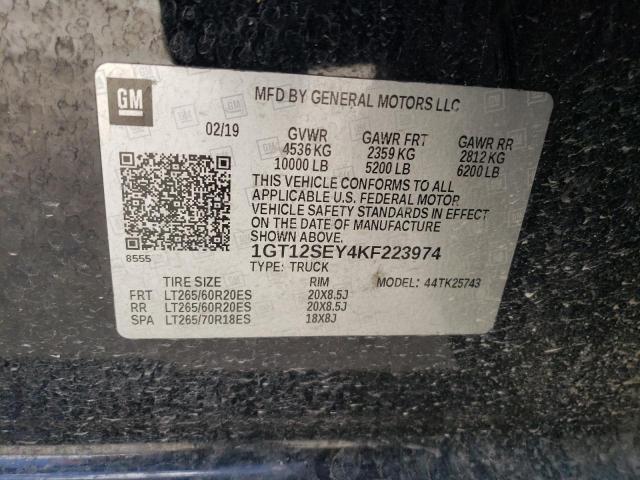 1GT12SEY4KF223974 GMC Sierra K2500 Denali