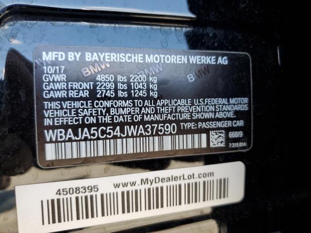 WBAJA5C54JWA37590 BMW 530 I