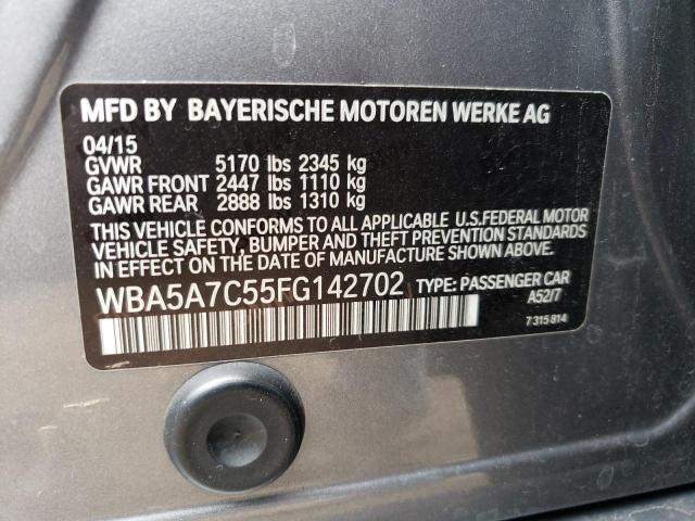 WBA5A7C55FG142702 BMW 528 XI