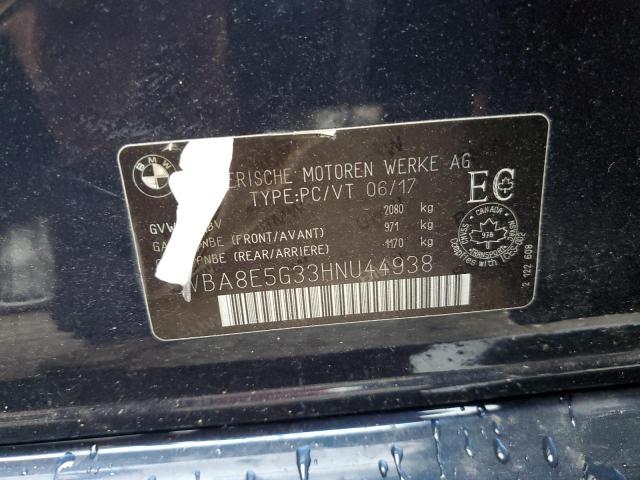 WBA8E5G33HNU44938 BMW 320 XI