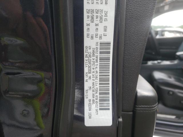 1C4RDJDGXFC823938 Dodge DURANGO LIMITED