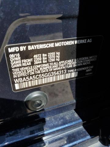 WBA5A5C55GG354313 BMW 528 I