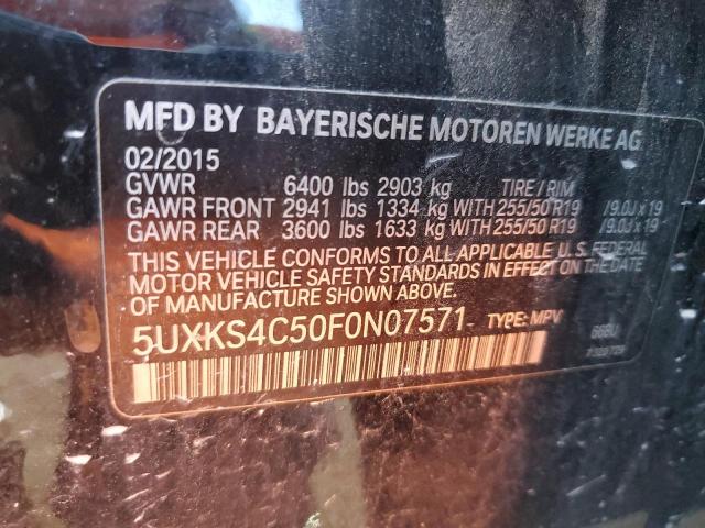 5UXKS4C50F0N07571 BMW X5 Xdrive35d