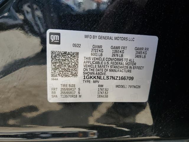 1GKKNLLS7NZ166709 GMC Acadia At4
