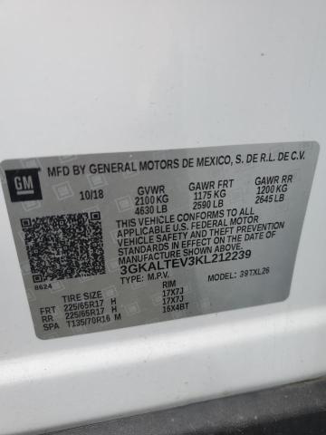 3GKALTEV3KL212239 GMC Terrain Sle