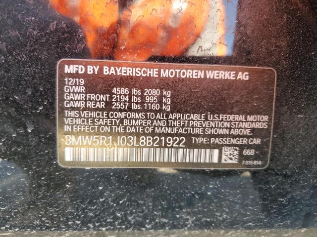 3MW5R1J03L8B21922 BMW 330I