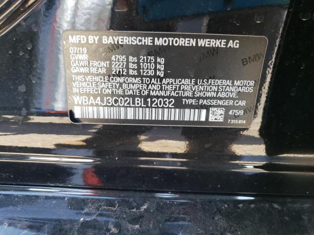 WBA4J3C02LBL12032 BMW 430xi Gran Coupe