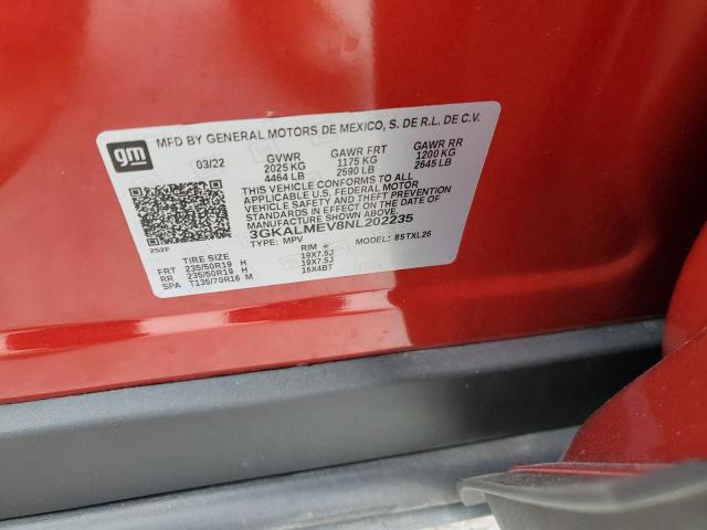 3GKALMEV8NL202235 GMC Terrain Sle