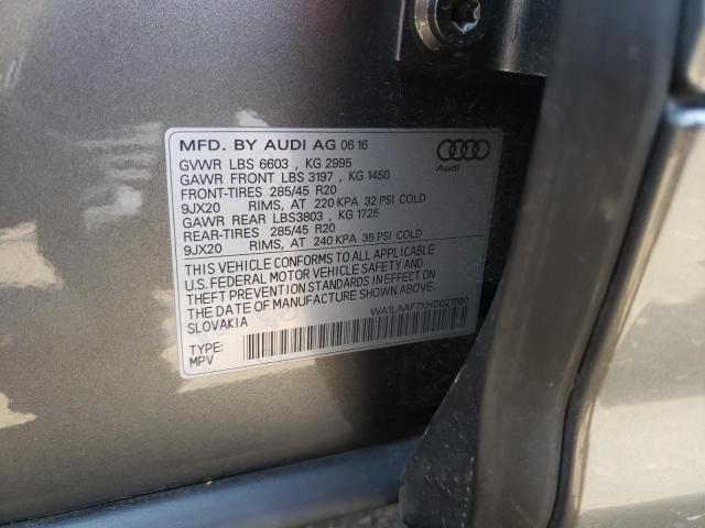 WA1LAAF7XHD021960 Audi Q7 Premium Plus