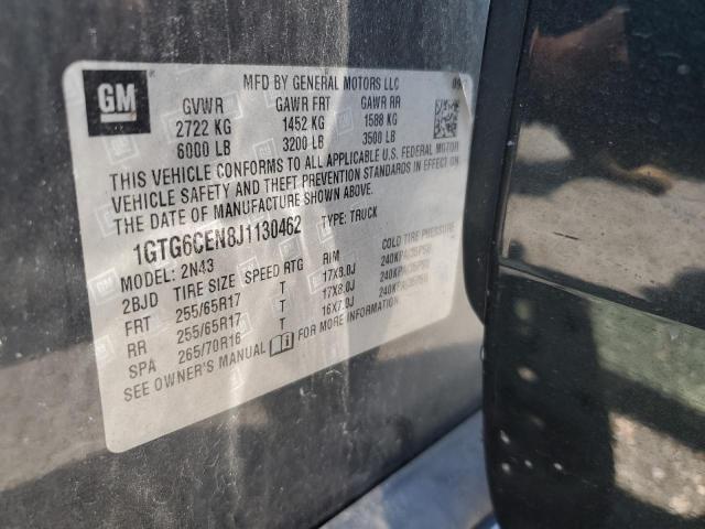 1GTG6CEN8J1130462 GMC CANYON SLE