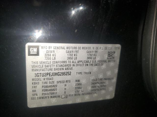 3GTU2PEJ0HG286252 GMC Sierra K1500 Denali