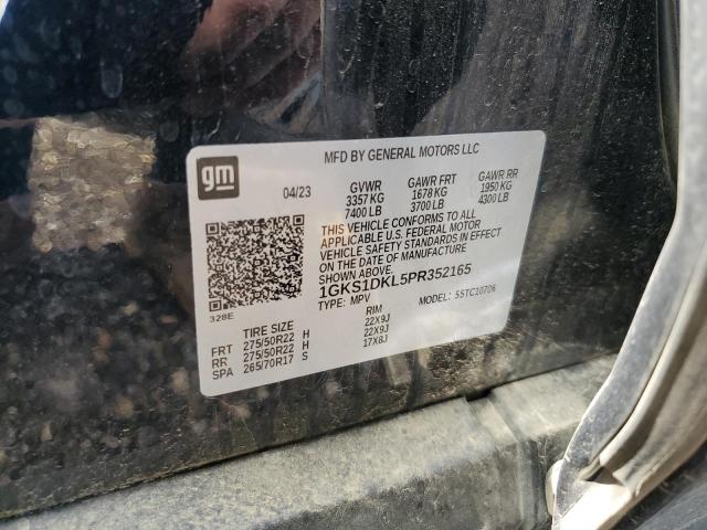 1GKS1DKL5PR352165 GMC YUKON DENALI