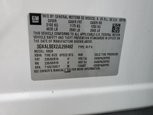 3GKALSEX2JL298492 GMC Terrain Denali