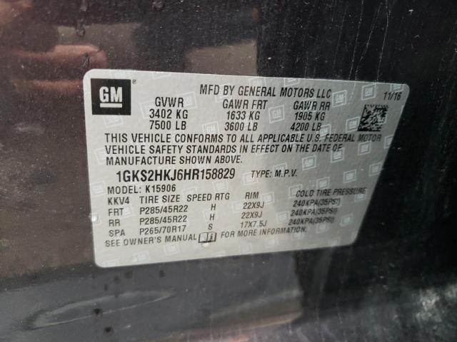1GKS2HKJ6HR158829 GMC YUKON XL DENALI