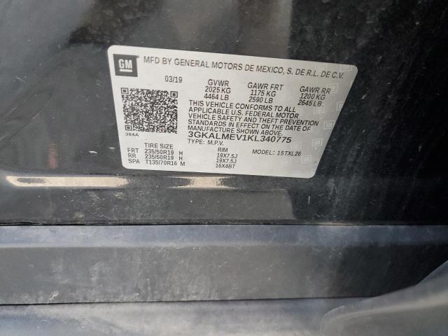 3GKALMEV1KL340775 GMC Terrain Sle