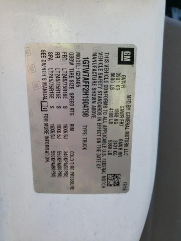 1GTW7AFF2H1904798 GMC Savana G2500
