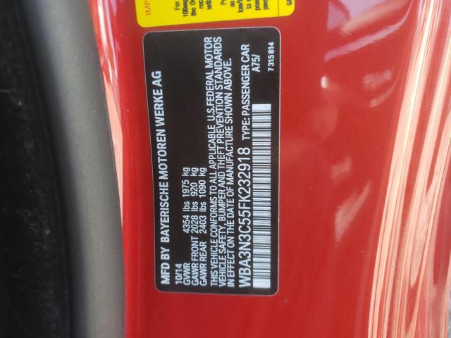 WBA3N3C55FK232918 BMW 428 I