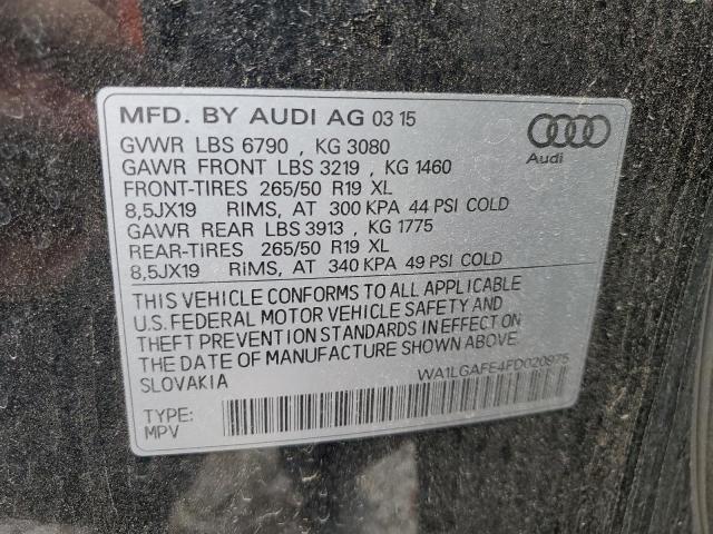WA1LGAFE4FD020975 Audi Q7 Premium Plus