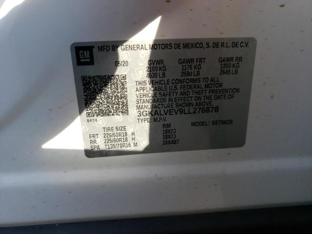 3GKALVEV9LL276878 GMC Terrain Slt