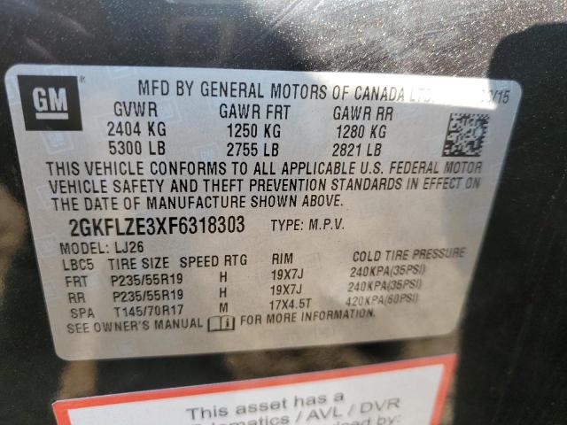 2GKFLZE3XF6318303 GMC Terrain Denali