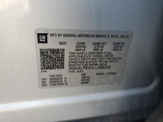 3GKALPEV1LL336213 GMC Terrain Slt