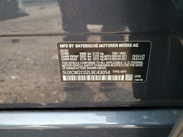 5UXCW2C02L9C43054 BMW X7 Xdrive40i