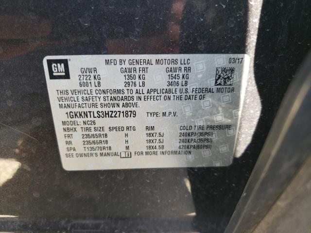 1GKKNTLS3HZ271879 GMC Acadia All Terrain