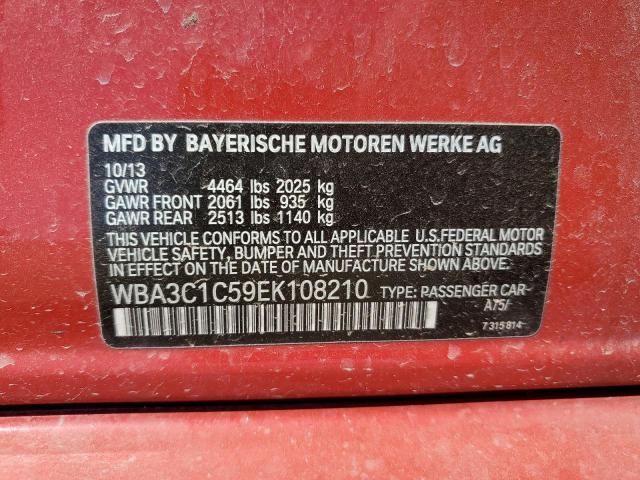 WBA3C1C59EK108210 BMW 328 I Sulev